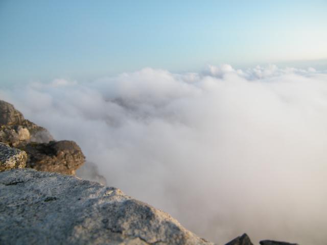 Table Mountain - high above the clouds