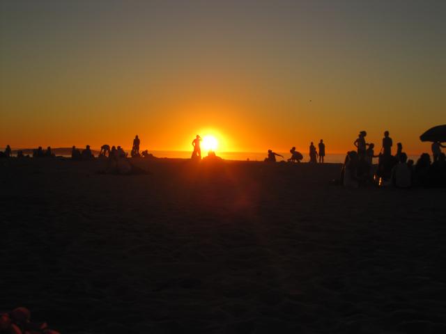 Camps Bay Sunset in Summer