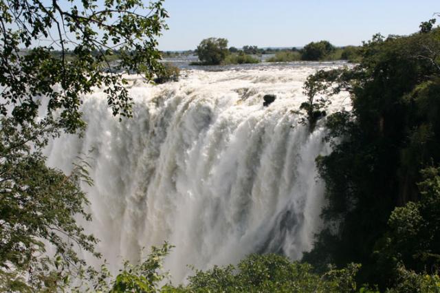 Victoria Falls in May