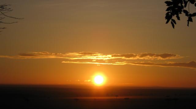 A typical African sunset...