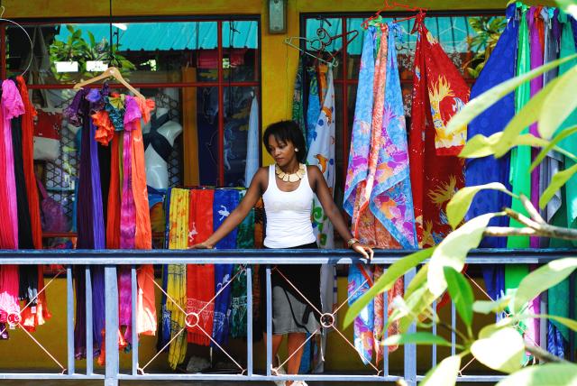 The vibrant colours of Victoria Market
