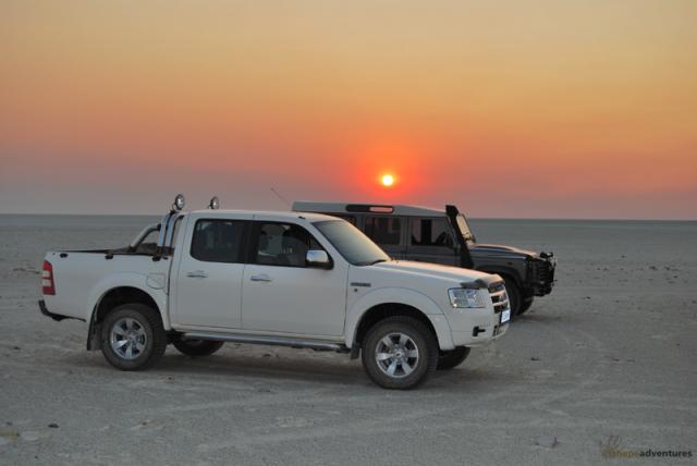 Overlanding Makgadikgadi Pans