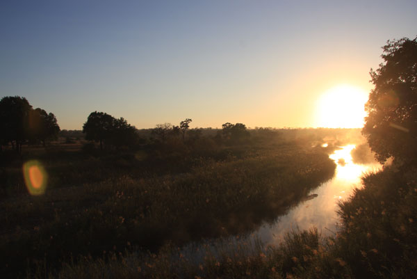 Dawn on the Sand River